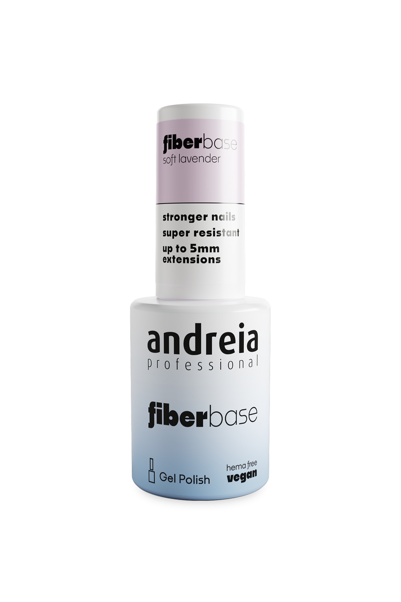 Andreia Gel Polish Base de Esmalte en Gel Fiber Base 05. Soft Lavender