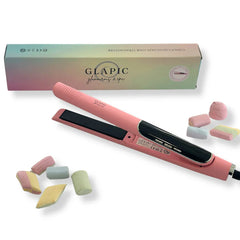 Plancha de Pelo Bubblegum Pink Classic Glapic