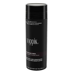 Toppik Fibras Capilares Castaño Oscuro, Fibras de Queratina para Crear más Densidad en el Cabello de Forma Inmediata, 55 g