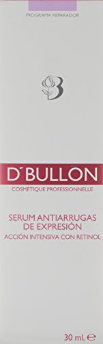 D'Bullón Serum facial Antiarrugas de Expresión, Concentrado de Retinol con Acción Intensiva, 30 ml
