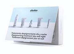D'Bullón, Kit despigmentante día y noche, resultados visibles a partir de 30 días. Blanqueador. Reducir manchas piel. Tratamiento facial antimanchas