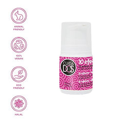 Cuidados Crema facial 10 efectos con SPF15. 10 activos Antiedad + pro-vitaminas. Crema Antienvejecimiento. Hidrata, protege, suaviza, ilumina - 50 ml