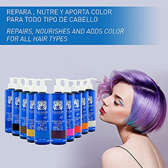 Válquer Professional Mascarilla Power Color cabellos teñidos. Vegano y sin sulfatos (Violeta). Potenciador color pelo- 275 ml