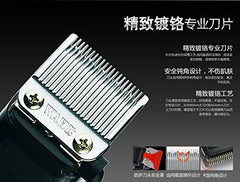 Wahl Prolithium Series - Maquina cortapelos, cuchillas cromadas, diseño sin cable, batería, blanco
