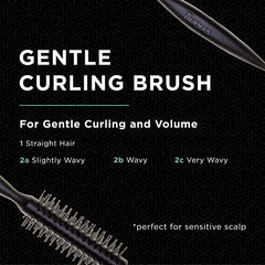 Denman D73 Radial Hairbrush Flexible Pins