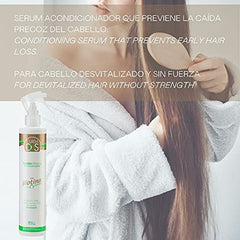 Cuidados Loción bifásica acondicionadora con biotina (vitamina B7) y keratina.fortalezedor pelo. Serum capilar sin aclarado - 300 ml