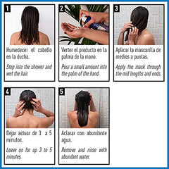 Cuidados Mascarilla de cebolla. Reduce la grasa. Estimulante capilar. Antioxidante cabello. Purificante. Todo tipo de cabello. Aceite de Macadamia - 300 ml