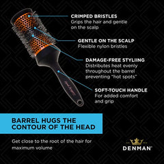 Denman Head Huggers DH53 - Cepillo redondo (diámetro 53 mm)