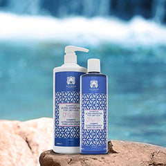 Válquer Profesional Champú Ultrahidratante, Formulación Zero % Sin Sal, Sin Sulfatos, Sin Parabenos, Sin Colorantes y Sin Siliconas, Cabellos Secos, Único, Fresco, 400 Mililitros