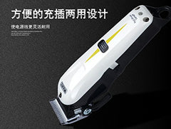 Wahl Prolithium Series - Maquina cortapelos, cuchillas cromadas, diseño sin cable, batería, blanco