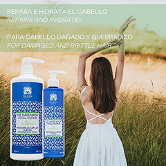 Válquer Profesional Ice Hair Mask. Máscara Capilar Reparación Total. Sin sal, sin parabenos y sin sulfatos. Cabellos dañados y secos- 300 ml