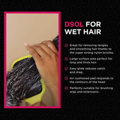 Denman Tangle Tamer Ultra - Cepillo, 90l, color fucsia