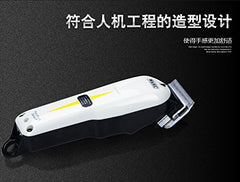 Wahl Prolithium Series - Maquina cortapelos, cuchillas cromadas, diseño sin cable, batería, blanco