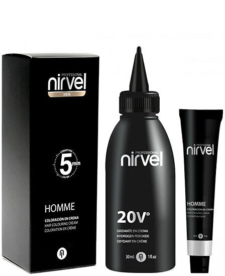 Tinte para hombres nirvel homme g7 gris claro