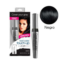 TP-CUBRE CANAS RAIZ NEGRO WATERPROF 15GR COVER YOUR GRAY ROOT COLOR TOUCH-UP RETOQUE DE RAICES RESISTENTE AL AGUA 15G NEGRO - Hair shop