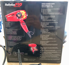 Babyliss pro secador ferrari rapido negro ultra rapido-secador rapido - negro bab7000ie - Hair Shop