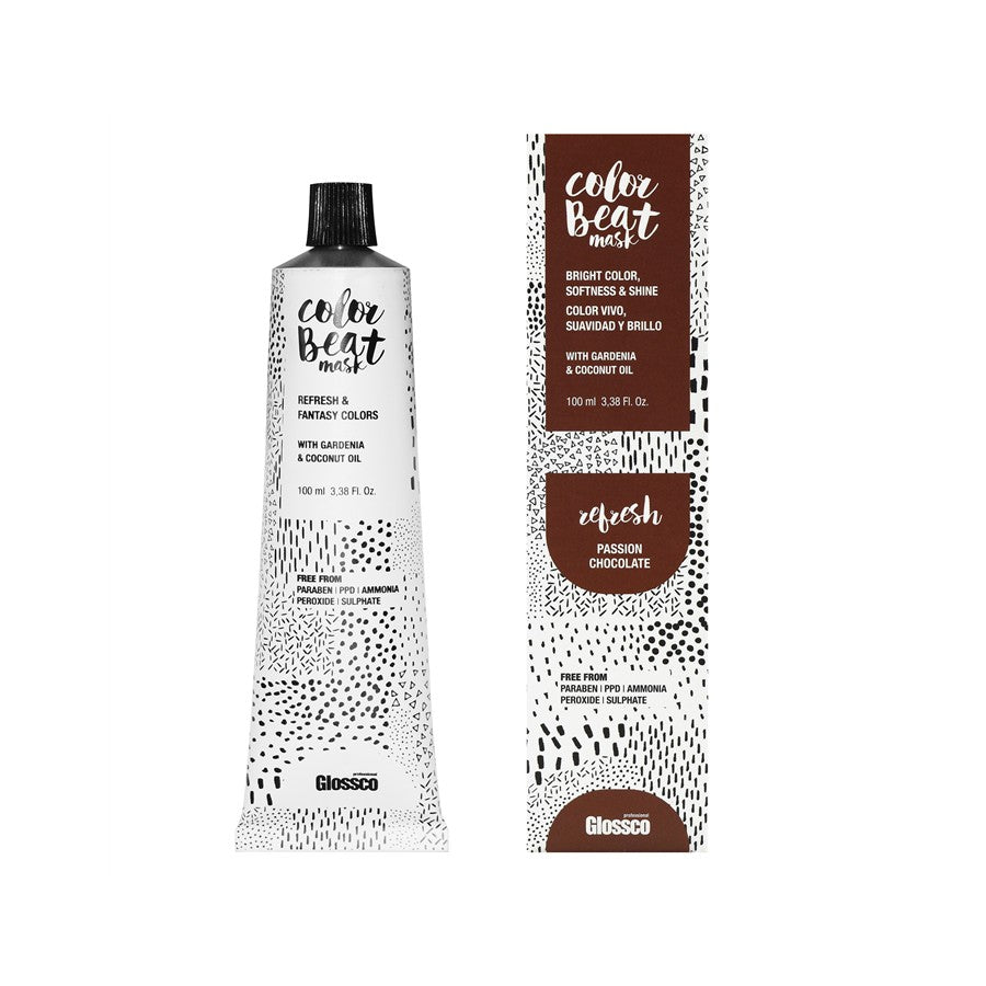 Mascarilla Refresh Color Beat Mask Passion Chocolate / Marrón 100 ml